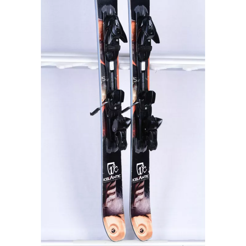 Freeride Ski's ICELANTIC SHAMAN SKNY, Partial TWINTIP + Salomon 12 5 Freeride Ski's ICELANTIC SHAMAN SKNY, Partial TWINTIP + Salomon 12 - Afbeelding 3