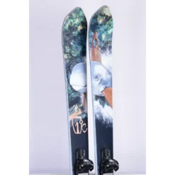 Freeride Ski's ICELANTIC THE SHAMAN NATURE, Partial TWINTIP + Marker Jester 16 ( Zoals NIEUW )