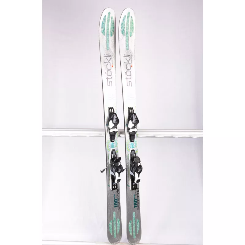 Freeride Ski's STOCKLI STORMRIDER 100 MOTION, Woodcore, Titan + Salomon Mercury 11 ( TOP Staat ) 4 Freeride Ski's STOCKLI STORMRIDER 100 MOTION, Woodcore, Titan + Salomon Mercury 11 ( TOP Staat ) - Afbeelding 2