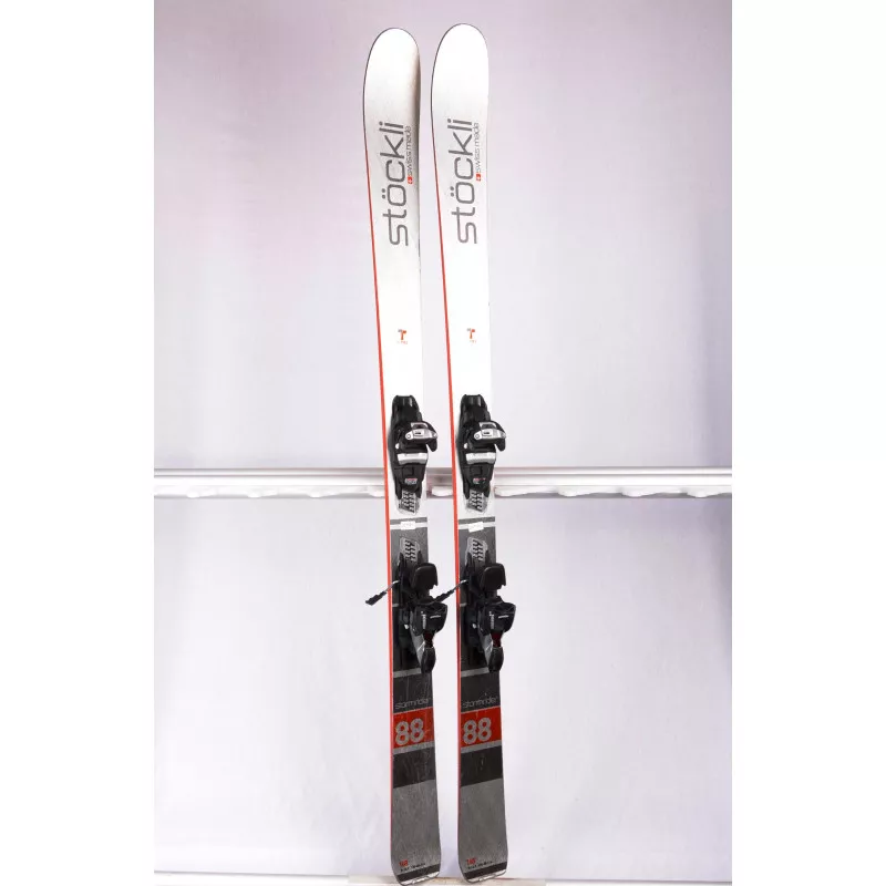 Freeride Ski's STOCKLI STORMRIDER 88 TITEC 2020, Titan, Woodcore, Grip Walk + Marker Squire 11 ( TOP Staat ) 4 Freeride Ski's STOCKLI STORMRIDER 88 TITEC 2020, Titan, Woodcore, Grip Walk + Marker Squire 11 ( TOP Staat ) - Afbeelding 2