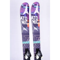 Kinder Ski's ATOMIC PUNX, FREESTYLE, Handmade, Junior Eagle, TWINTIP + Atomic Ezytrak 7