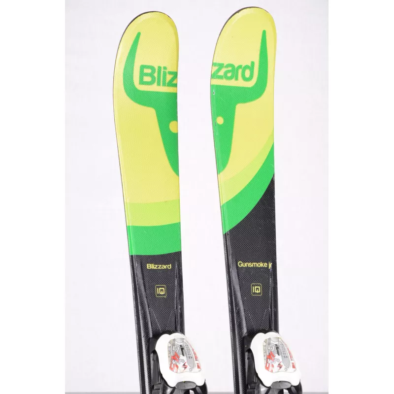 Kinder Ski's BLIZZARD GUNSMOKER JR, Partial TWINTIP, Freestyle + Blizzard 4.5 3 Kinder Ski's BLIZZARD GUNSMOKER JR, Partial TWINTIP, Freestyle + Blizzard 4.5