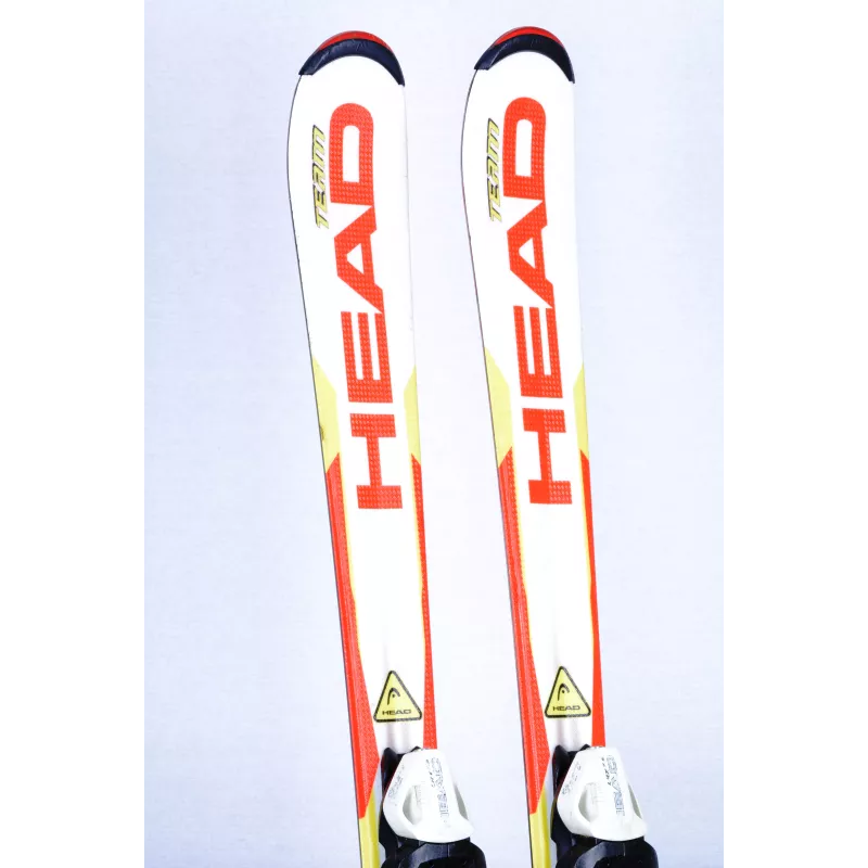 Kinder Ski's HEAD SUPERSHAPE TEAM, White/yellow/red, Literail, Woodcore + Head LRX 7.5 3 Kinder Ski's HEAD SUPERSHAPE TEAM, White/yellow/red, Literail, Woodcore + Head LRX 7.5