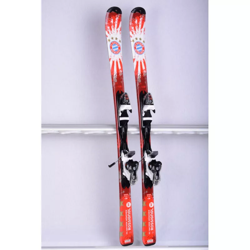 Kinder Ski's ROSSIGNOL FC BAYERN MUNCHEN Limited Edition + Rossignol Xelium 4.5 ( TOP Staat ) 4 Kinder Ski's ROSSIGNOL FC BAYERN MUNCHEN Limited Edition + Rossignol Xelium 4.5 ( TOP Staat ) - Afbeelding 2