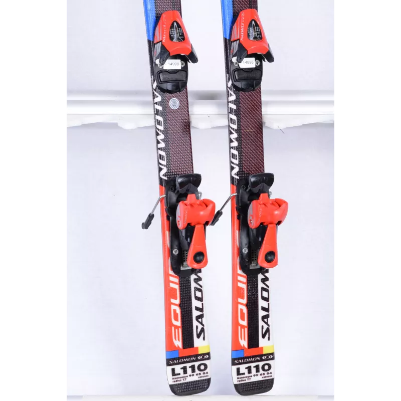 Kinder Ski's SALOMON EQUIPE.t + Salomon TZ 5 4 Kinder Ski's SALOMON EQUIPE.t + Salomon TZ 5 - Afbeelding 2