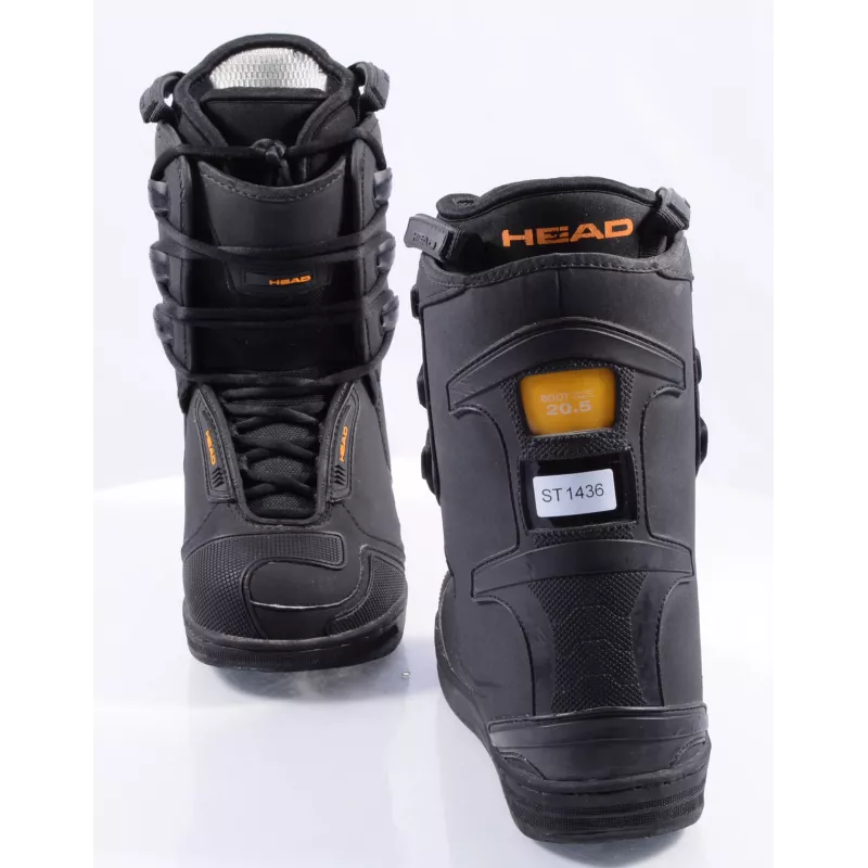 Kinder Snowboard Schoenen HEAD, Black 6 Kinder Snowboard Schoenen HEAD, Black - Afbeelding 4