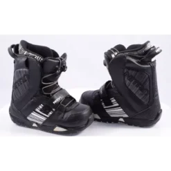 Kinder Snowboard Schoenen NITRO REVERB QLS YOUTH, Perfect Fit, Black/white ( TOP Staat )