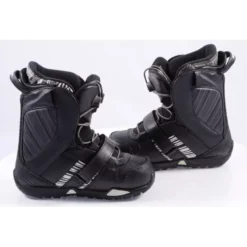 Kinder Snowboard Schoenen NITRO REVERB QLS YOUTH, Perfect Fit, Black/white ( TOP Staat ) -Thirtytwo || Atomic || Salomon Winkel kinder snowboard schoenen nitro reverb qls youth perfect fit black white top staat.jpg 5