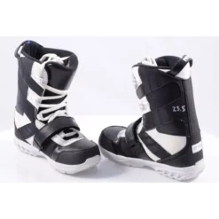 Kinder Snowboard Schoenen NITRO REVERB YOUTH STD, Black/white ( TOP Staat ) -Thirtytwo || Atomic || Salomon Winkel kinder snowboard schoenen nitro reverb youth std black white top staat.jpg 4