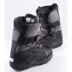 Nieuwe Kinder Snowboard Schoenen NITRO REVERB YOUTH QLS, Anatomical Foot Sole, Black/grey ( NIEUWE ) -Thirtytwo || Atomic || Salomon Winkel nieuwe kinder snowboard schoenen nitro reverb youth qls anatomical foot sole black grey nieuwe.jpg 2