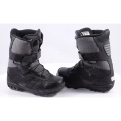 Nieuwe Kinder Snowboard Schoenen NITRO REVERB YOUTH QLS, Anatomical Foot Sole, Black/grey ( NIEUWE )