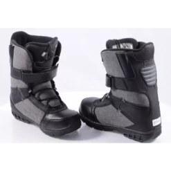 Nieuwe Kinder Snowboard Schoenen NITRO REVERB YOUTH QLS, Anatomical Foot Sole, Black/grey ( NIEUWE ) -Thirtytwo || Atomic || Salomon Winkel nieuwe kinder snowboard schoenen nitro reverb youth qls anatomical foot sole black grey nieuwe.jpg 4