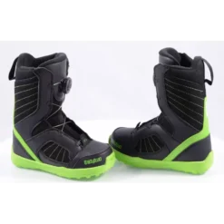 Nieuwe Kinder Snowboard Schoenen THIRTYTWO KIDS BOA, BOA-technology, Black/green ( NIEUWE )