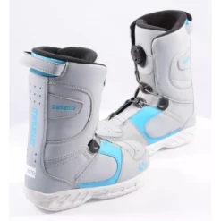 Nieuwe Kinder Snowboard Schoenen THIRTYTWO KIDS BOA, BOA-technology, Grey/blue ( NIEUWE ) -Thirtytwo || Atomic || Salomon Winkel nieuwe kinder snowboard schoenen thirtytwo kids boa boa technology grey blue nieuwe.jpg 2