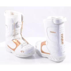 Nieuwe Kinder Snowboard Schoenen THIRTYTWO KIDS BOA, BOA-technology, White/gold ( NIEUWE ) -Thirtytwo || Atomic || Salomon Winkel nieuwe kinder snowboard schoenen thirtytwo kids boa boa technology white gold nieuwe.jpg 5