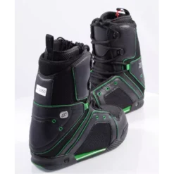 Nieuwe Snowboard Schoenen CRAZY CREEK, Black/green ( NIEUWE ) -Thirtytwo || Atomic || Salomon Winkel nieuwe snowboard schoenen crazy creek black green nieuwe.jpg 2