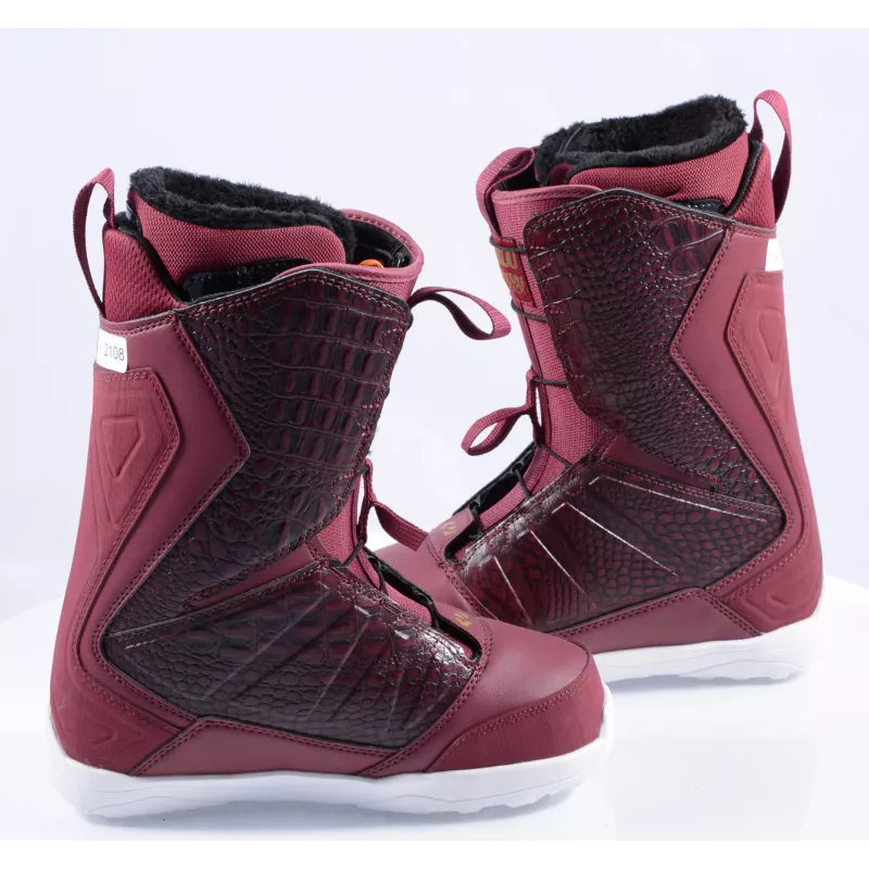 Nieuwe Snowboard Schoenen THIRTYTWO LASHED FT W, Burgundy ( NIEUWE ) 8 Nieuwe Snowboard Schoenen THIRTYTWO LASHED FT W, Burgundy ( NIEUWE ) - Afbeelding 6
