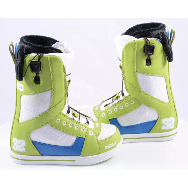 Nieuwe Snowboard Schoenen THIRTYTWO WOMEN'S 86 FT, Fast Track, White/green/blue ( NIEUWE ) 4 Nieuwe Snowboard Schoenen THIRTYTWO WOMEN'S 86 FT, Fast Track, White/green/blue ( NIEUWE ) - Afbeelding 2