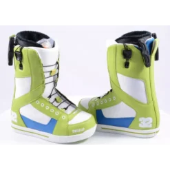 Nieuwe Snowboard Schoenen THIRTYTWO WOMEN'S 86 FT, Fast Track, White/green/blue ( NIEUWE )