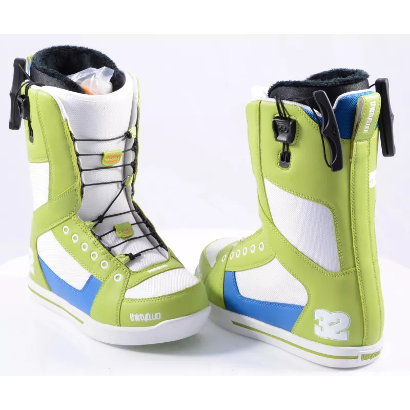Nieuwe Snowboard Schoenen THIRTYTWO WOMEN'S 86 FT, Fast Track, White/green/blue ( NIEUWE ) 9 Nieuwe Snowboard Schoenen THIRTYTWO WOMEN'S 86 FT, Fast Track, White/green/blue ( NIEUWE ) - Afbeelding 7