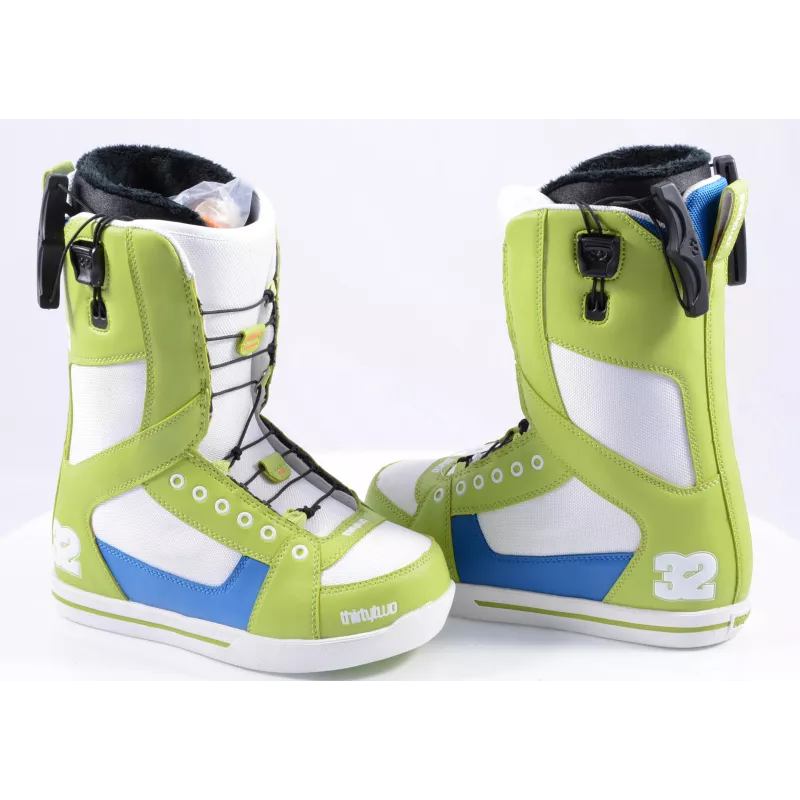 Nieuwe Snowboard Schoenen THIRTYTWO WOMEN'S 86 FT, Fast Track, White/green/blue ( NIEUWE ) 3 Nieuwe Snowboard Schoenen THIRTYTWO WOMEN'S 86 FT, Fast Track, White/green/blue ( NIEUWE )
