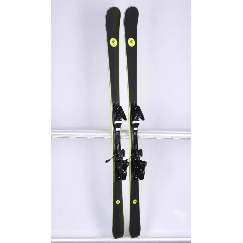 Ski's AK SKI Yellow 2019, Woodcore, Titan, Carbon, ELASTAC, SWISS Handmade + AK 12 ( TOP Staat ) 5 Ski's AK SKI Yellow 2019, Woodcore, Titan, Carbon, ELASTAC, SWISS Handmade + AK 12 ( TOP Staat ) - Afbeelding 3