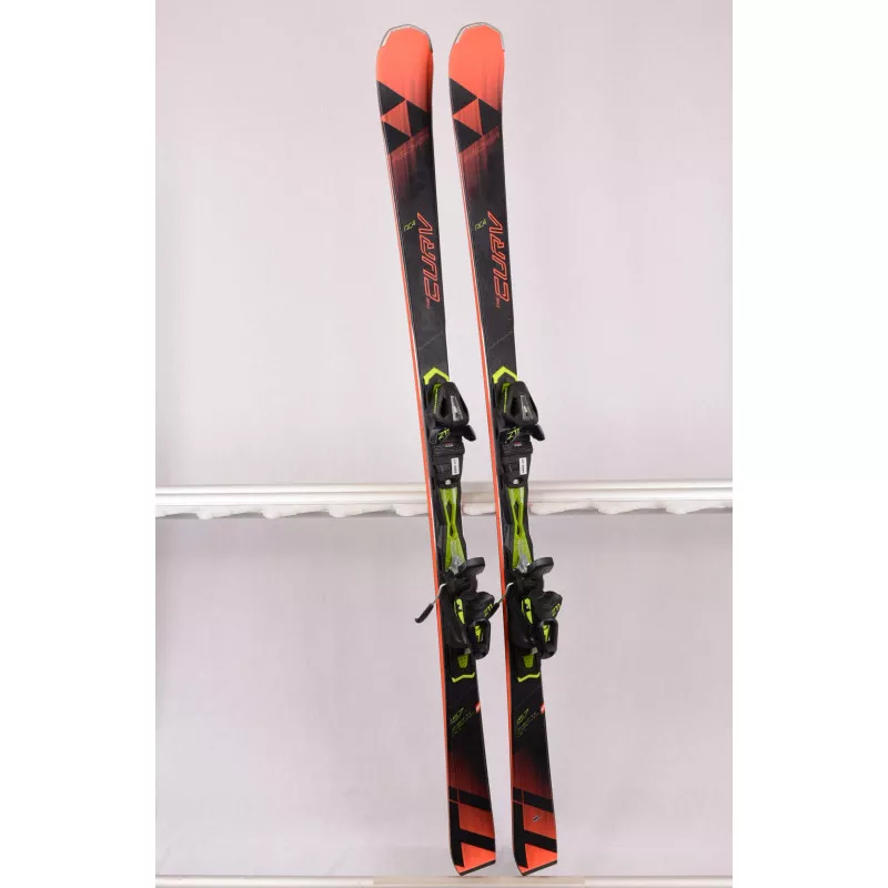 Ski's FISCHER RC4 THE CURV TI AR 2019, Triple Radius, Piste Rocker, Grip Walk, Woodcore, Titan + Fischer Z11 ( TOP Staat ) 4 Ski's FISCHER RC4 THE CURV TI AR 2019, Triple Radius, Piste Rocker, Grip Walk, Woodcore, Titan + Fischer Z11 ( TOP Staat ) - Afbeelding 2
