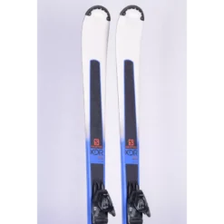 Ski's SALOMON XDR FOCUS 2019 BLUE/white, All Mountain + Salomon L 10 Lithium