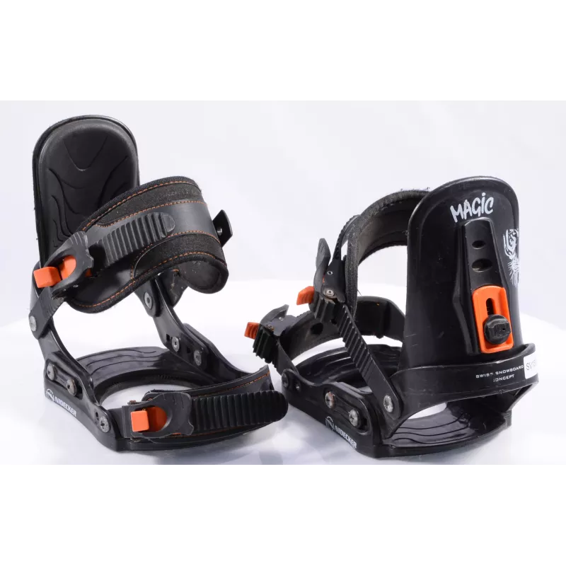 Snowboard Bindingen NIDECKER MAGIC Black/orange 7 Snowboard Bindingen NIDECKER MAGIC Black/orange - Afbeelding 5