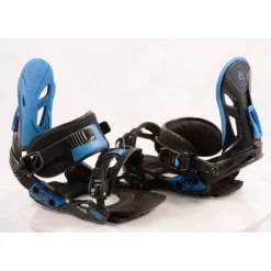 Snowboard Bindingen NITRO FREESTYLE CUSTOM BLACK/blue