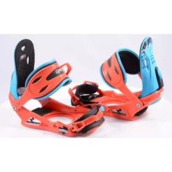 Snowboard Bindingen NITRO RAIDEN CHARGER Blue/red