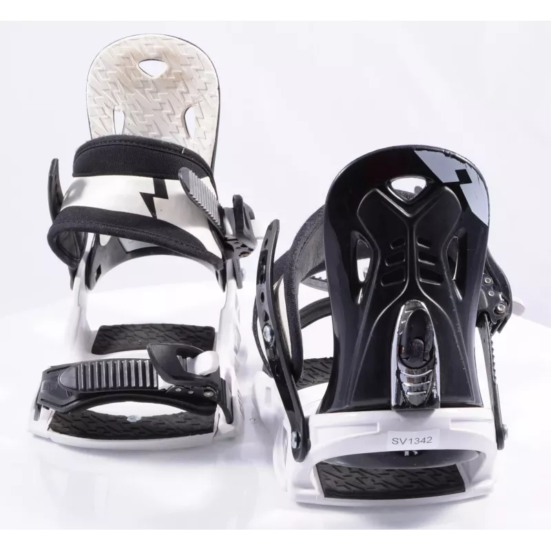Snowboard Bindingen NITRO RAIDEN CHARGER White/black 5 Snowboard Bindingen NITRO RAIDEN CHARGER White/black - Afbeelding 3