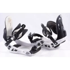 Snowboard Bindingen NITRO RAIDEN CHARGER White/black
