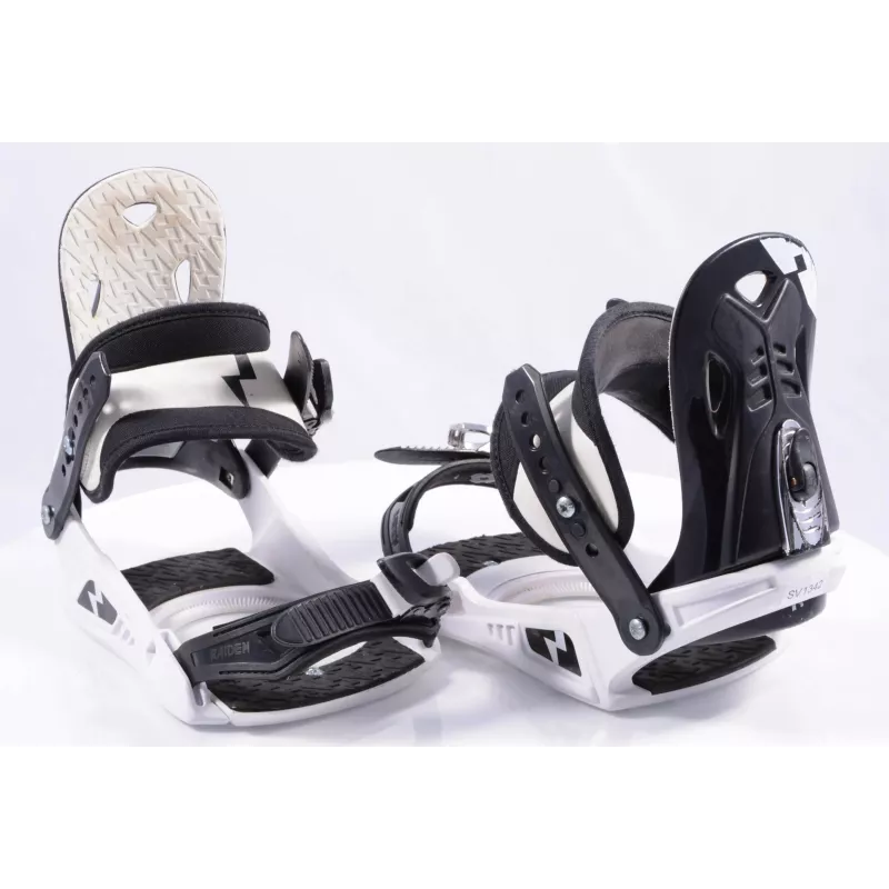 Snowboard Bindingen NITRO RAIDEN CHARGER White/black 6 Snowboard Bindingen NITRO RAIDEN CHARGER White/black - Afbeelding 4