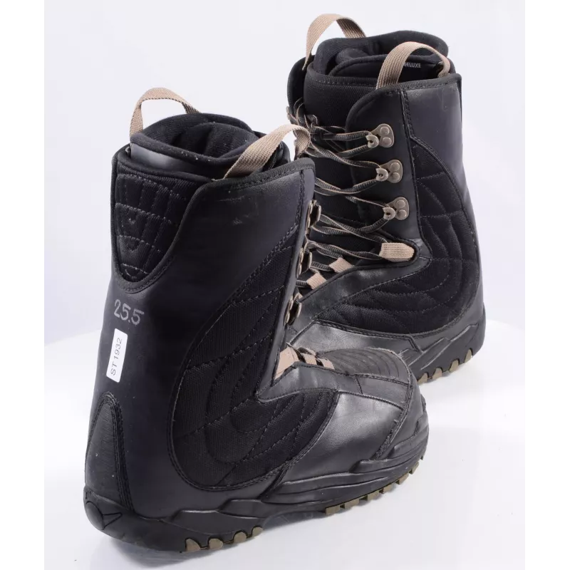 Snowboard Schoenen DEELUXE BASIC R, Black/brown 5 Snowboard Schoenen DEELUXE BASIC R, Black/brown - Afbeelding 3