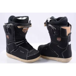 Snowboard Schoenen DEELUXE CHOICE, Custom Flex, Backbone, Tps Shield, Black/brown ( TOP Staat )