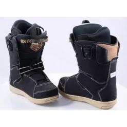 Snowboard Schoenen DEELUXE CHOICE, Custom Flex, Backbone, Tps Shield, Black/brown ( TOP Staat ) -Thirtytwo || Atomic || Salomon Winkel snowboard schoenen deeluxe choice custom flex backbone tps shield black brown top staat.jpg 4