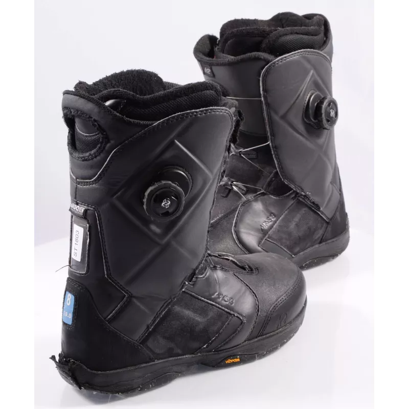 Snowboard Schoenen K2 MAYSIS Double BOA, BLACK, VIBRAM, INTUITION Control Foam, ENDO Construction 5 Snowboard Schoenen K2 MAYSIS Double BOA, BLACK, VIBRAM, INTUITION Control Foam, ENDO Construction - Afbeelding 3