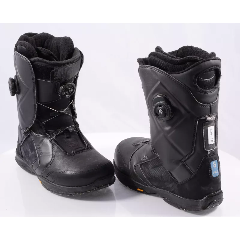 Snowboard Schoenen K2 MAYSIS Double BOA, BLACK, VIBRAM, INTUITION Control Foam, ENDO Construction 9 Snowboard Schoenen K2 MAYSIS Double BOA, BLACK, VIBRAM, INTUITION Control Foam, ENDO Construction - Afbeelding 7