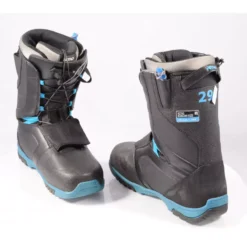 Snowboard Schoenen NITRO AGENT TLS 2020, BLACK/blue ( Zoals NIEUWE ) -Thirtytwo || Atomic || Salomon Winkel snowboard schoenen nitro agent tls 2020 black blue zoals nieuwe.jpg 3