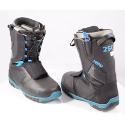 Snowboard Schoenen NITRO AGENT TLS 2020, BLACK/blue ( Zoals NIEUWE ) -Thirtytwo || Atomic || Salomon Winkel snowboard schoenen nitro agent tls 2020 black blue zoals nieuwe.jpg 4