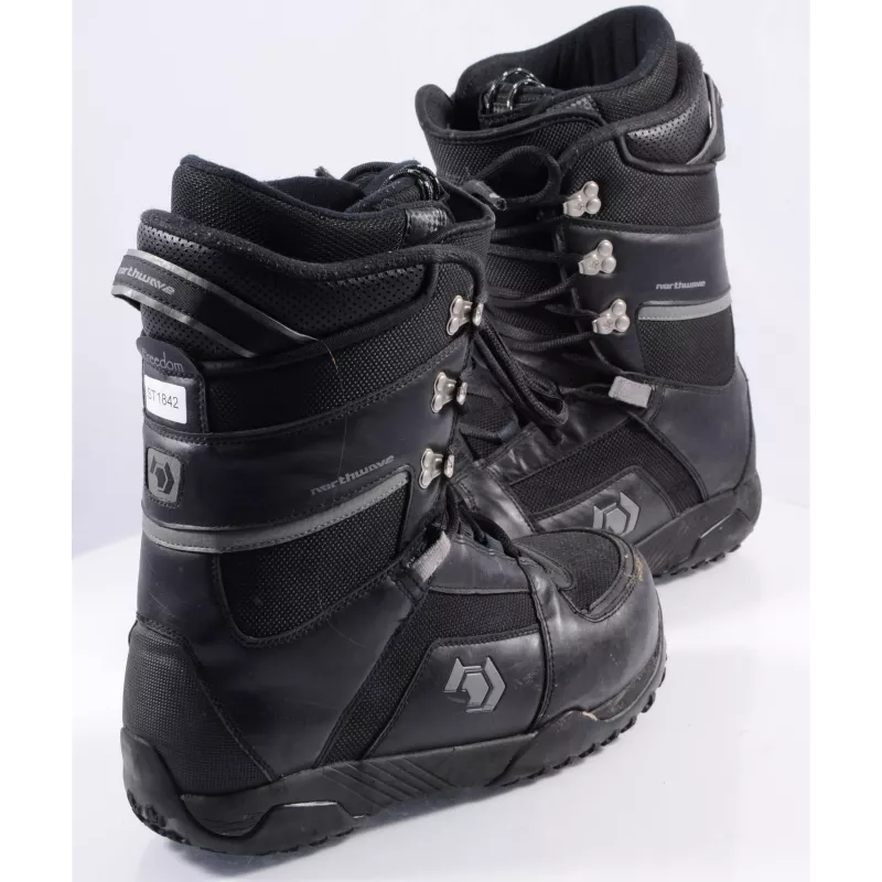 Snowboard Schoenen NORTHWAVE FREEDOM, EVA OUTSOLE, BLACK 5 Snowboard Schoenen NORTHWAVE FREEDOM, EVA OUTSOLE, BLACK - Afbeelding 3