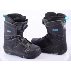 Snowboard Schoenen SALOMON FACTION BOA, BOA Technology, BLACK/blue ( TOP Staat )