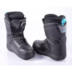 Snowboard Schoenen SALOMON FACTION BOA, BOA Technology, BLACK/blue ( TOP Staat ) -Thirtytwo || Atomic || Salomon Winkel snowboard schoenen salomon faction boa boa technology black blue top staat.jpg 3