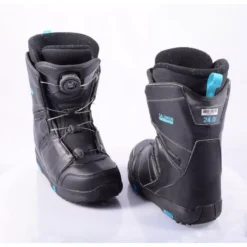 Snowboard Schoenen SALOMON FACTION BOA, BOA Technology, BLACK/blue ( TOP Staat ) -Thirtytwo || Atomic || Salomon Winkel snowboard schoenen salomon faction boa boa technology black blue top staat.jpg 5