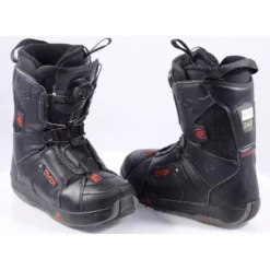 Snowboard Schoenen SALOMON SAVAGE RTL Black/red, BOA Technology