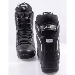 Snowboard Schoenen STUF FREESTYLE MEN, Heel Lock System, Black/white ( TOP Staat ) -Thirtytwo || Atomic || Salomon Winkel snowboard schoenen stuf freestyle men heel lock system black white top staat.jpg 3