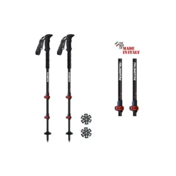 Toerski Stokken ITALBASTONI ALPINIST QLS CARBON 2022 ( NIEUW )